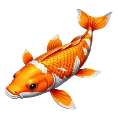 Koi fish sticker