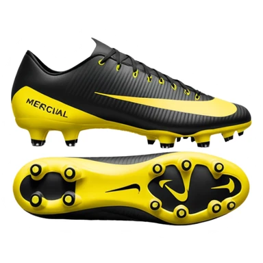 Nike Mercurial Vapor football boot, detailed, side view sticker