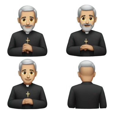 Orthodox priest  sticker