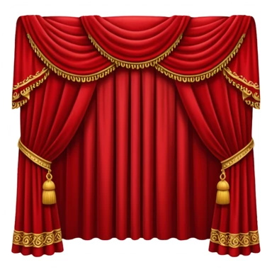 theatre Curtain sticker