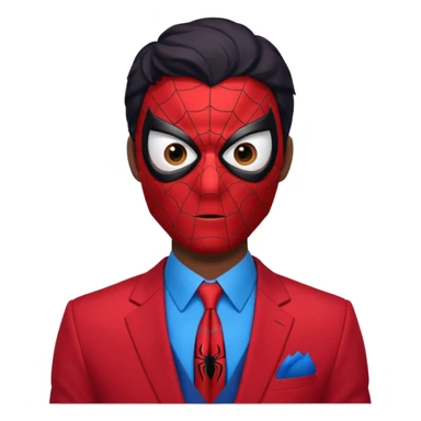 homen aranha de viuva negra sticker