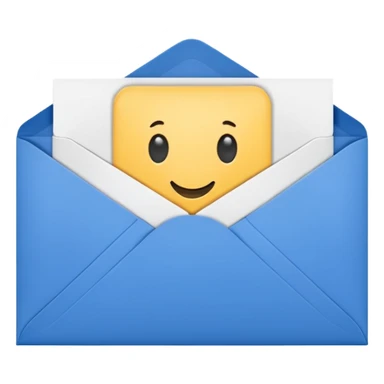 envelope with the word RCH on it to use in a business setting sticker