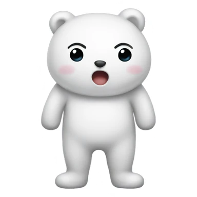 Boo with pants sticker