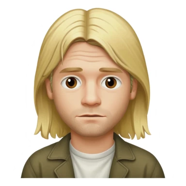 Kurt cobain  sticker