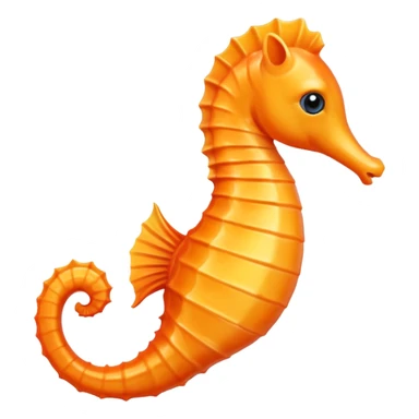 A seahorse emoji sticker