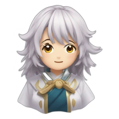 Kokomi dans genshin impact sticker