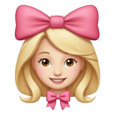 Emoji coquette sticker