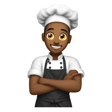 Beginner 19 year old chef saying WELCOME TO MY COOKING SHOW! while the whole kitchen is getting burnt down sticker