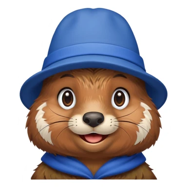 sassy girl beaver sticker