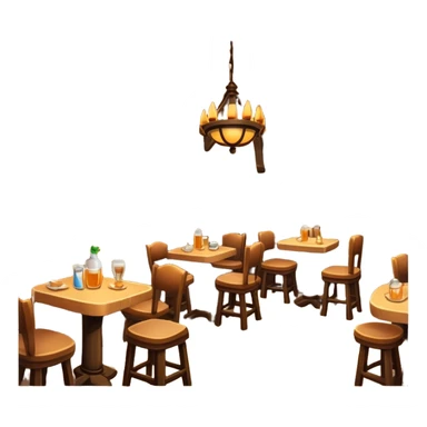 Cozy Fantasy tavern sticker