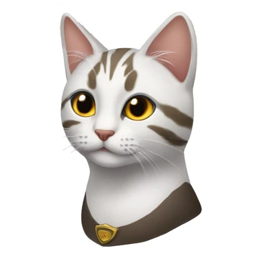 silindir şapkalı kedi sticker