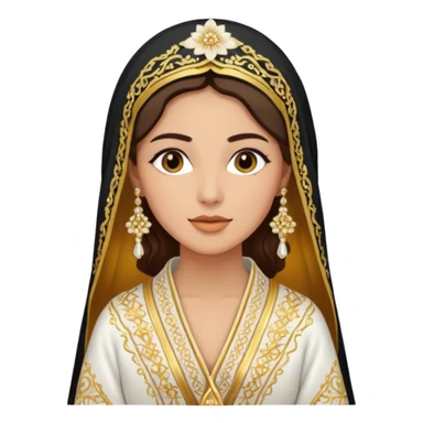 Robe mariage roi Mohammed VI sticker