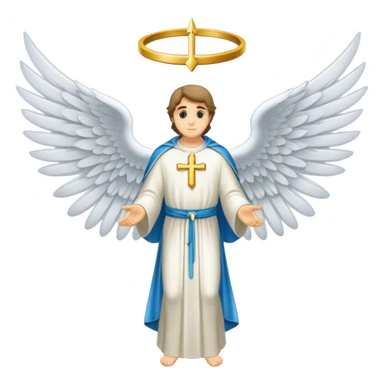 wings emblem holy saint sticker
