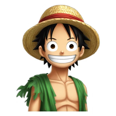 one piece luffy algeria sticker