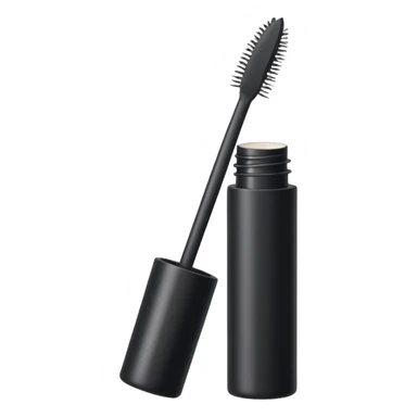 Rímel frasco fechado off white cozy sticker