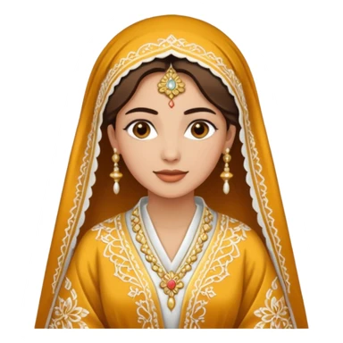 Robe mariage roi Mohammed VI sticker