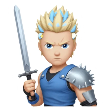 Make a fight Cloud sticker