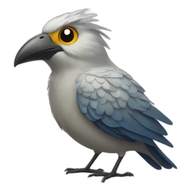 cool bird sticker