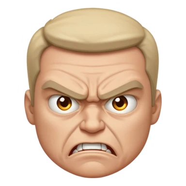 i am very angry sticker