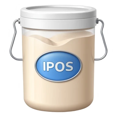pot of protein powder sticker