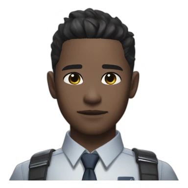 Connor from Detroit become human sticker