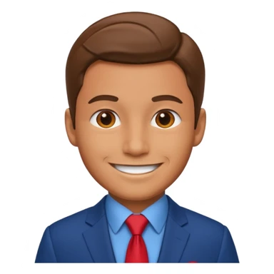 Everyone thought he had won at life. sticker