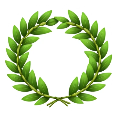 Laurel wreath  sticker