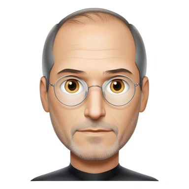 super hero steve jobs sticker