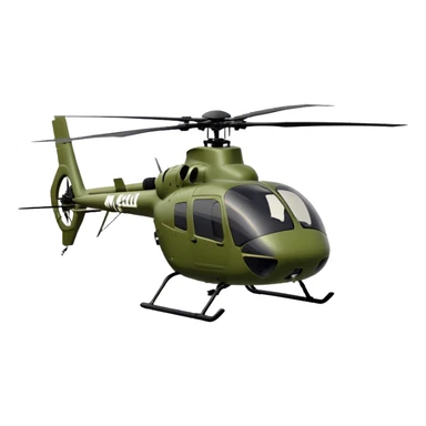 MD 500 - MD Helicopters (Model Year: 2021) (Iconic colour: Olive green) sticker