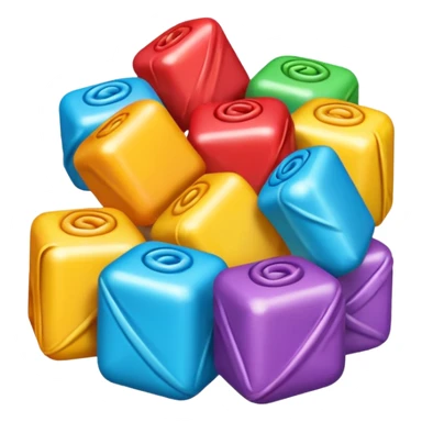 candy wrapped sticker