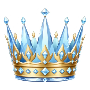 crystal crown sticker
