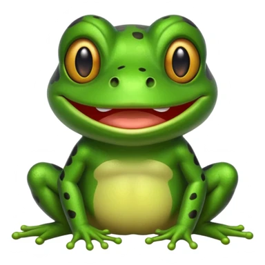 bandit happy frog sticker