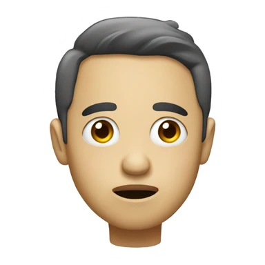 distracted person sticker