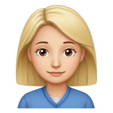 Depict a kindergarten teacher who looks exhausted while helping others, symbolizing neglecting their own needs. 
Make it recognizable at small sizes, positive but realistic. Transparent background, no text. sticker