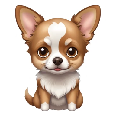 Merle chihuahua  sticker