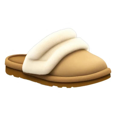 Aesthetic ugg slippers sticker