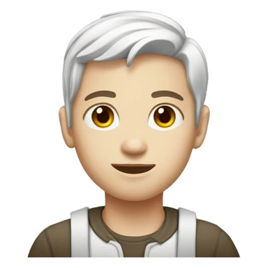 agriculture young white skin sticker