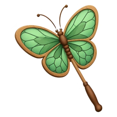 butterfly net sticker