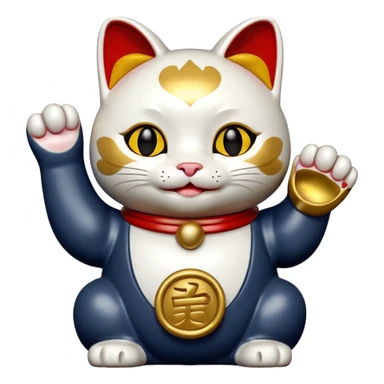 maneki neko sticker