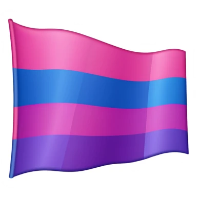 Bisexual bandera  sticker