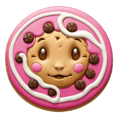 cookie from alice in wonderland sticker