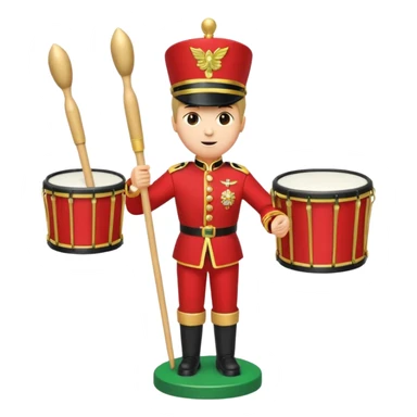 Toy Soldier drum parade sticker