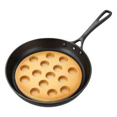 Black Fry Pan sticker