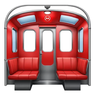 Moscow metro carriage sticker