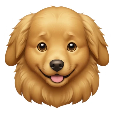 Golden retriever dog  sticker