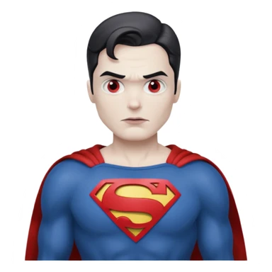bizarro superman sticker
