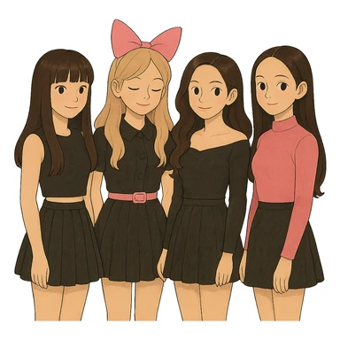 Remove the background, keep only the main subject in Ghibli style. sticker