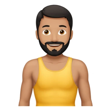 Black beard one piece sticker