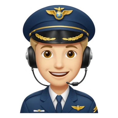 pilot saying phew sticker