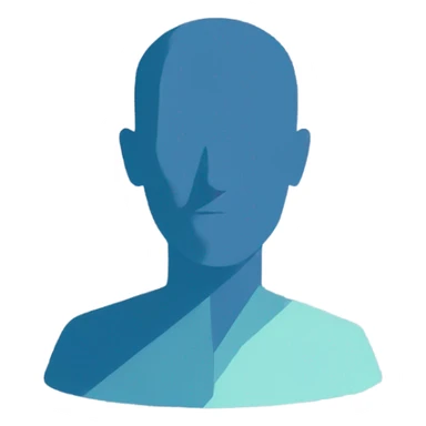 minimal user icon sticker